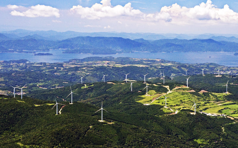 長島風力発電所